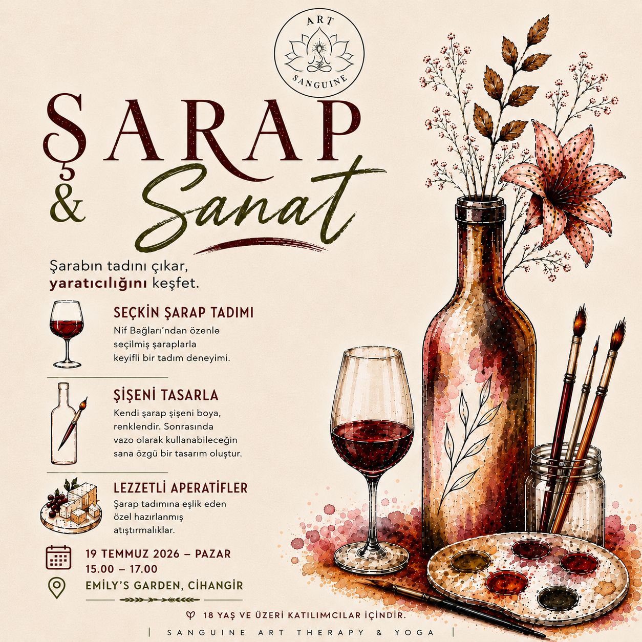 Şarap & Sanat - Temmuz 2026